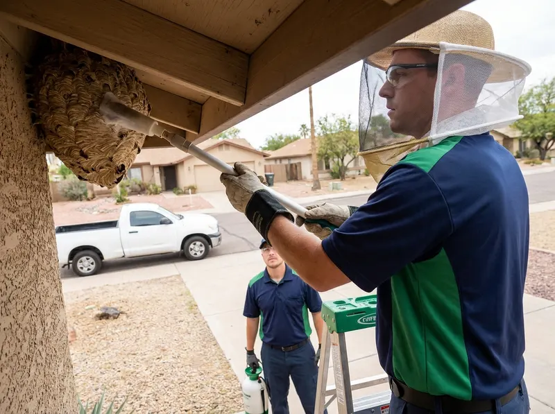 Stinging Insect Nest Extraction (Wasps & Hornets) in Lubbock, LA