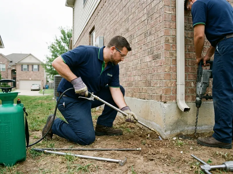Subterranean Termite Soil Treatment & Liquid Barriers in Lubbock, LA